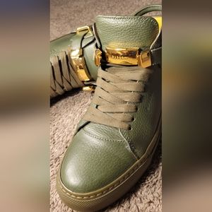 Forest Green 100mm Buscemi Sneakers